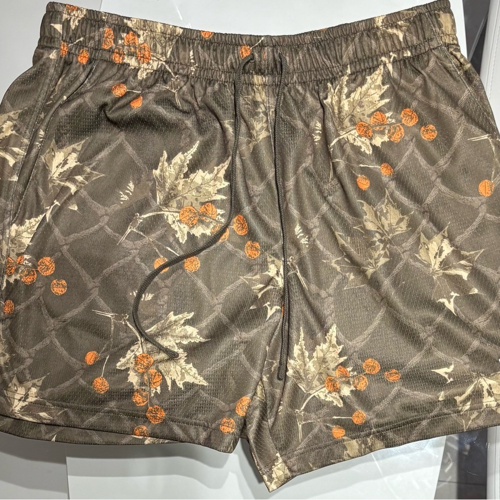 Camouflage Leaf NIKE PRO CLUB MESH SHORTS III